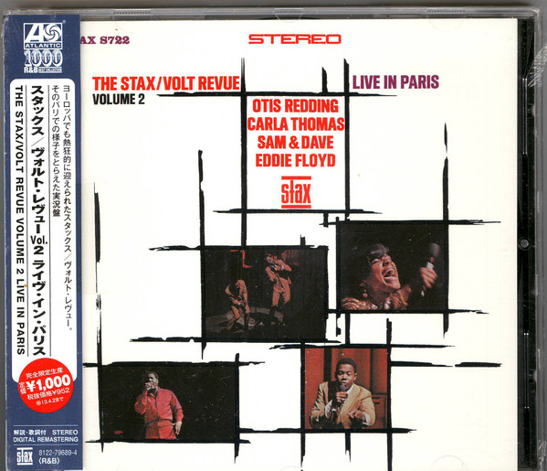 Various - The Stax/Volt Revue Volume 2 Live In Paris (CD, Album, RE, RM)