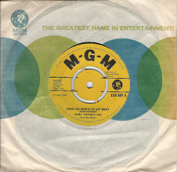 Every Mother's Son* - Come On Down To My Boat (7", Single)
