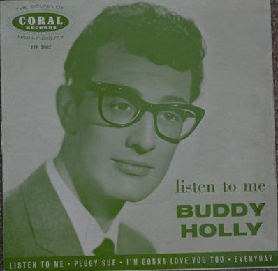 Buddy Holly - Listen To Me (7", EP, Mono)