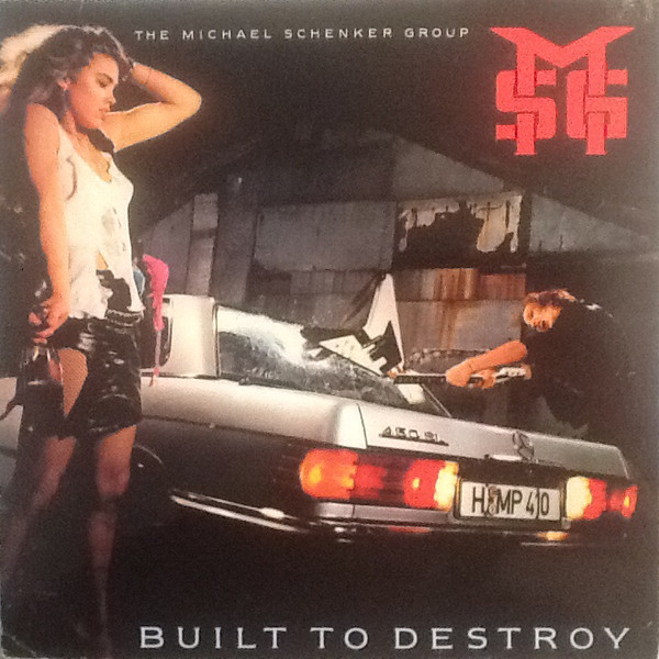 The Michael Schenker Group - Built To Destroy (LP, Album, PRS)