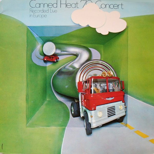 Canned Heat - '70 Concert: Recorded Live In Europe (LP, Album)