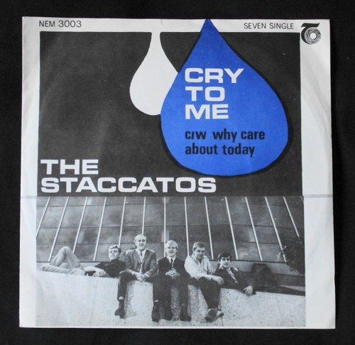 The Staccatos (2) - Cry To Me (7", Single)