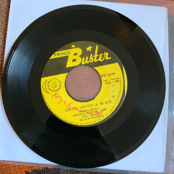Prince Buster And The Gifted Black People / Prince Buster - Young Gifted & Black / Blacker Black Ver 2 (7", Single)