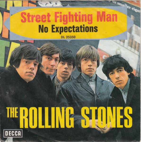 The Rolling Stones - Street Fighting Man (7", Single)