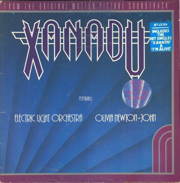 Electric Light Orchestra / Olivia Newton-John - Xanadu (From The Original Motion Picture Soundtrack) (LP, Album, Gat)