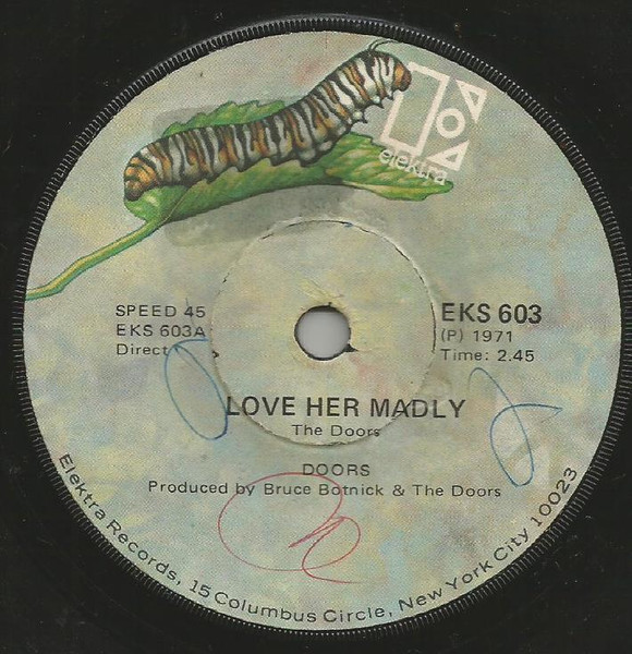 The Doors - Love Her Madly (7", Single)
