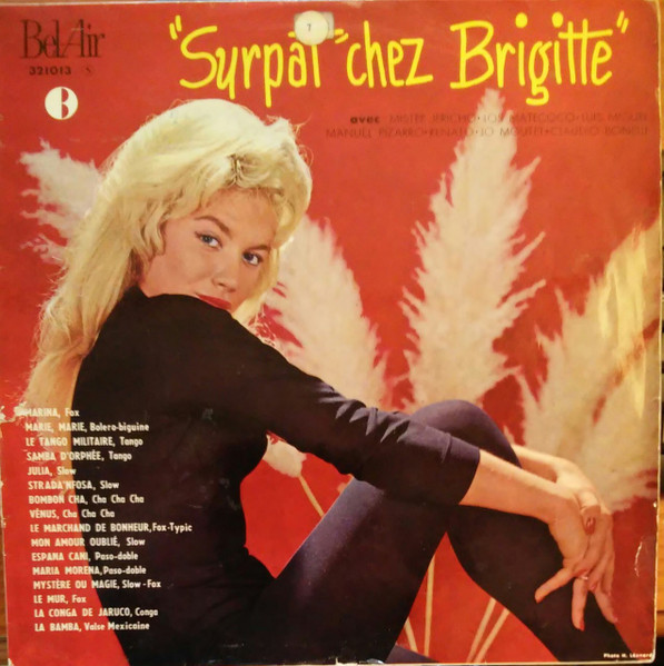 Various - "Surpat" Chez Brigitte (LP, Mono)
