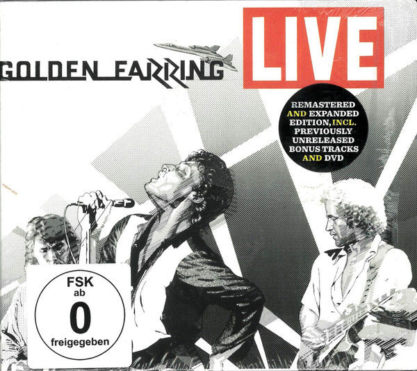 Golden Earring - Live (Remastered & Expanded) (2xCD, Album, Dlx, RE, RM + DVD, NTSC)