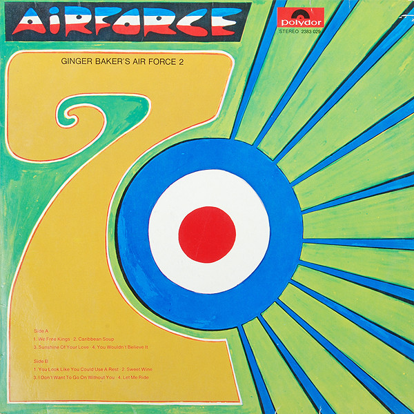 Ginger Baker's Air Force - Air Force 2 (LP, Album)