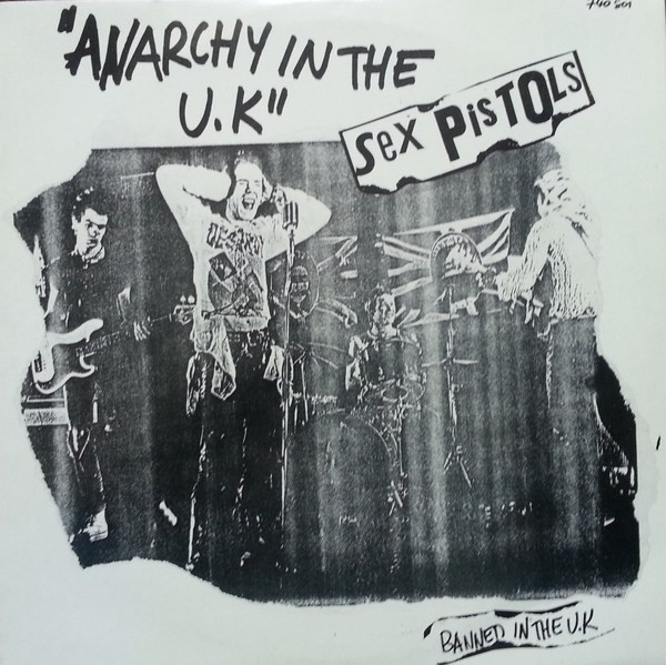 Sex Pistols - Anarchy In The UK (12", Single, RE, BA-)