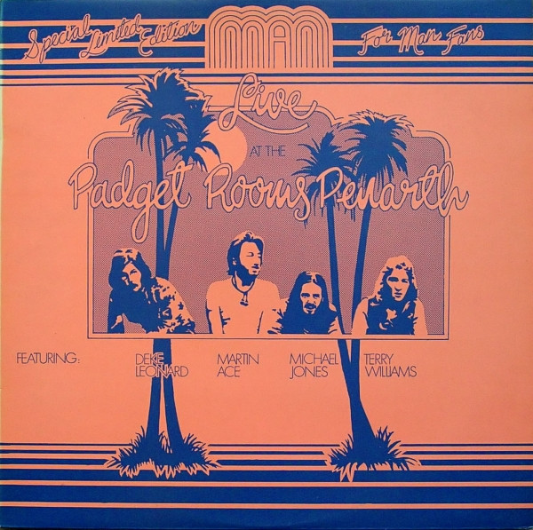 Man - Live At The Padget Rooms, Penarth (2xCD, Album, RM)