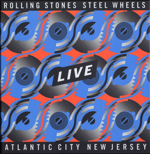 Rolling Stones* - Steel Wheels Live Atlantic City New Jersey (3xCD, Album + 2xDVD-V, NTSC, Dol + Blu-ray, Multic)