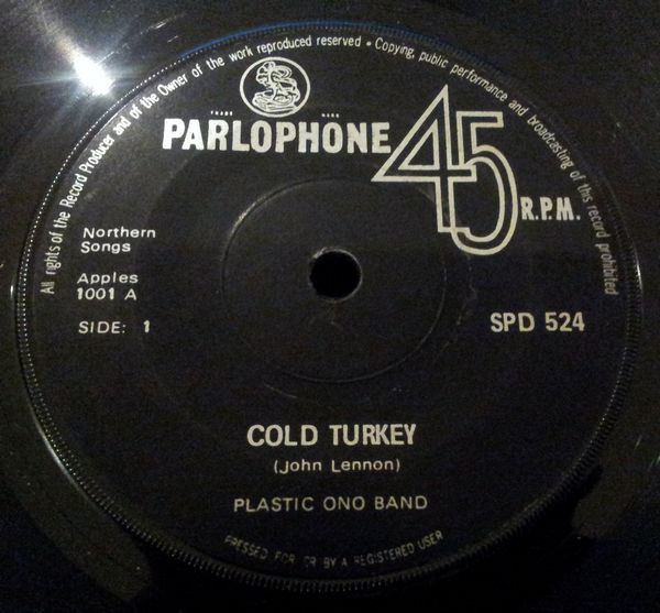 Plastic Ono Band* - Cold Turkey (7", Single)