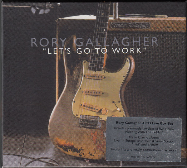 Rory Gallagher - Let's Go To Work (CD, Album, RE + CD, Album, RE + CD, Album, RE + CD)