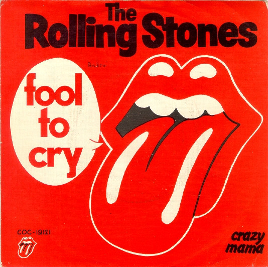 The Rolling Stones - Fool To Cry (7", Single)
