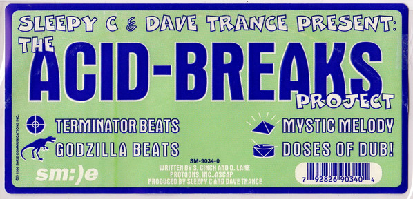Sleepy C & Dave Trance - The Acid-Breaks Project (2x10", Gra)
