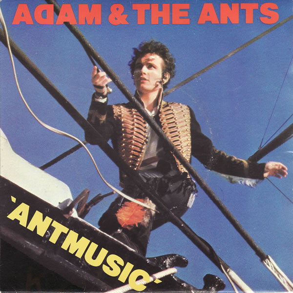 Adam & The Ants* - Antmusic (7", Single, Ora)